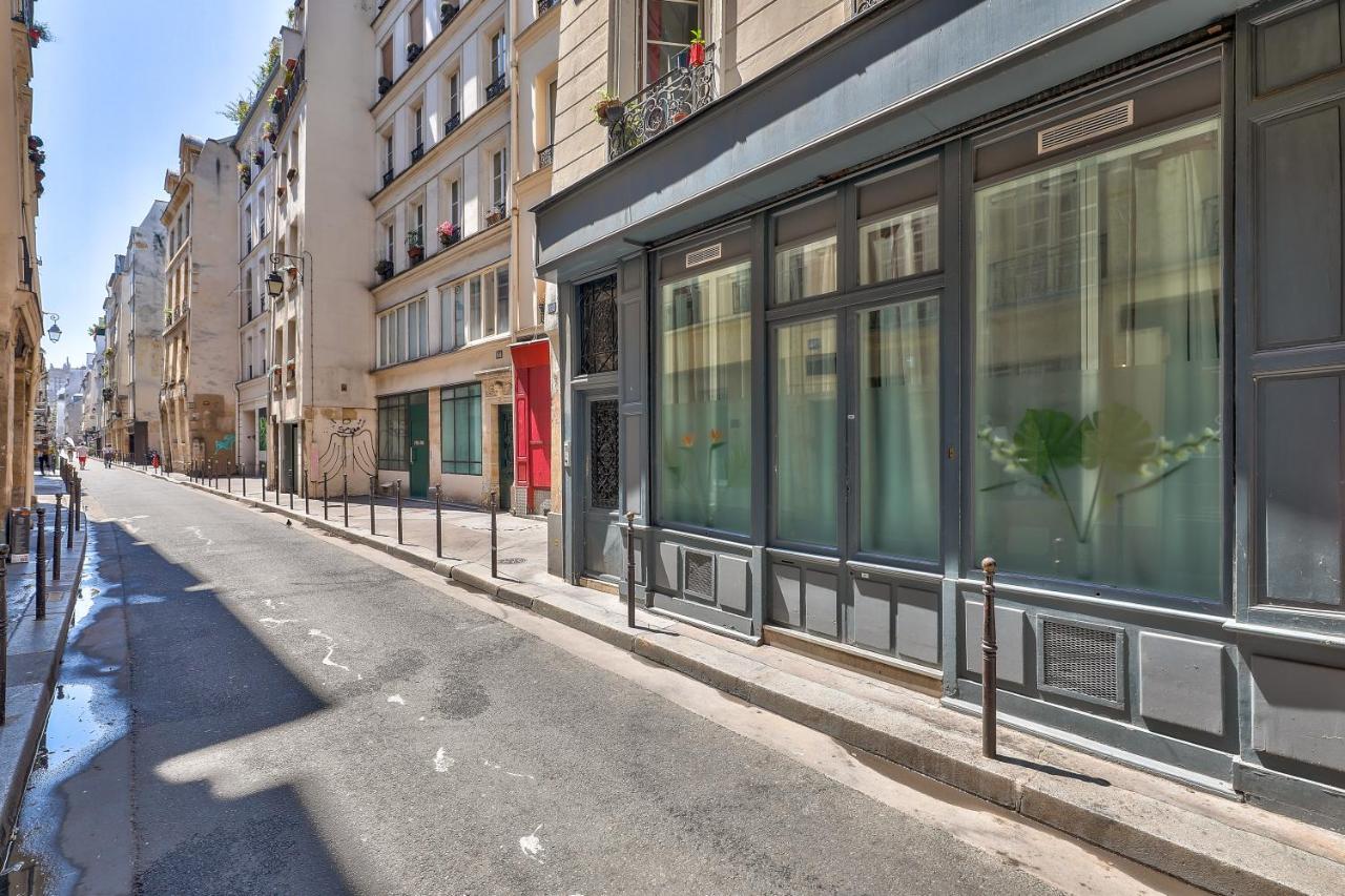 New Stunning 4 Bdrs Apt, With Ac - Le Marais Paris Eksteriør bilde