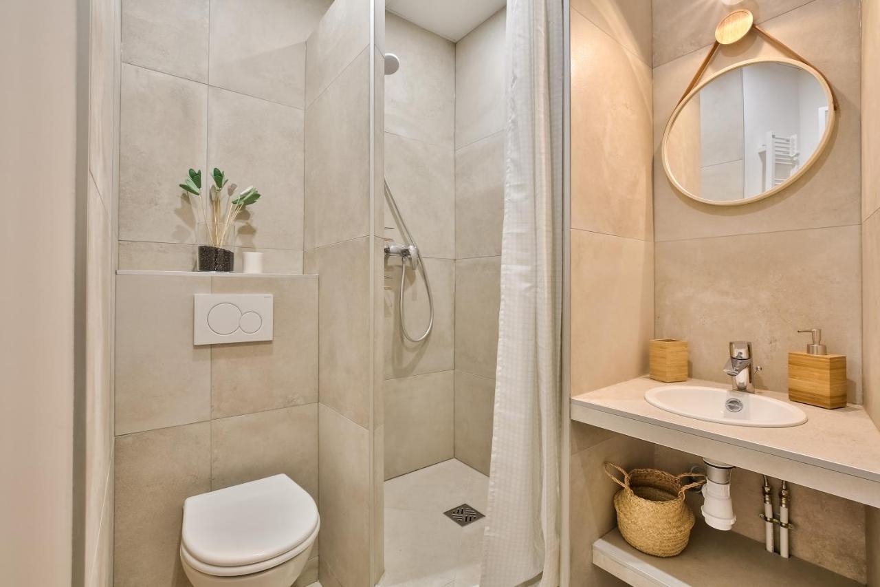 New Stunning 4 Bdrs Apt, With Ac - Le Marais Paris Eksteriør bilde